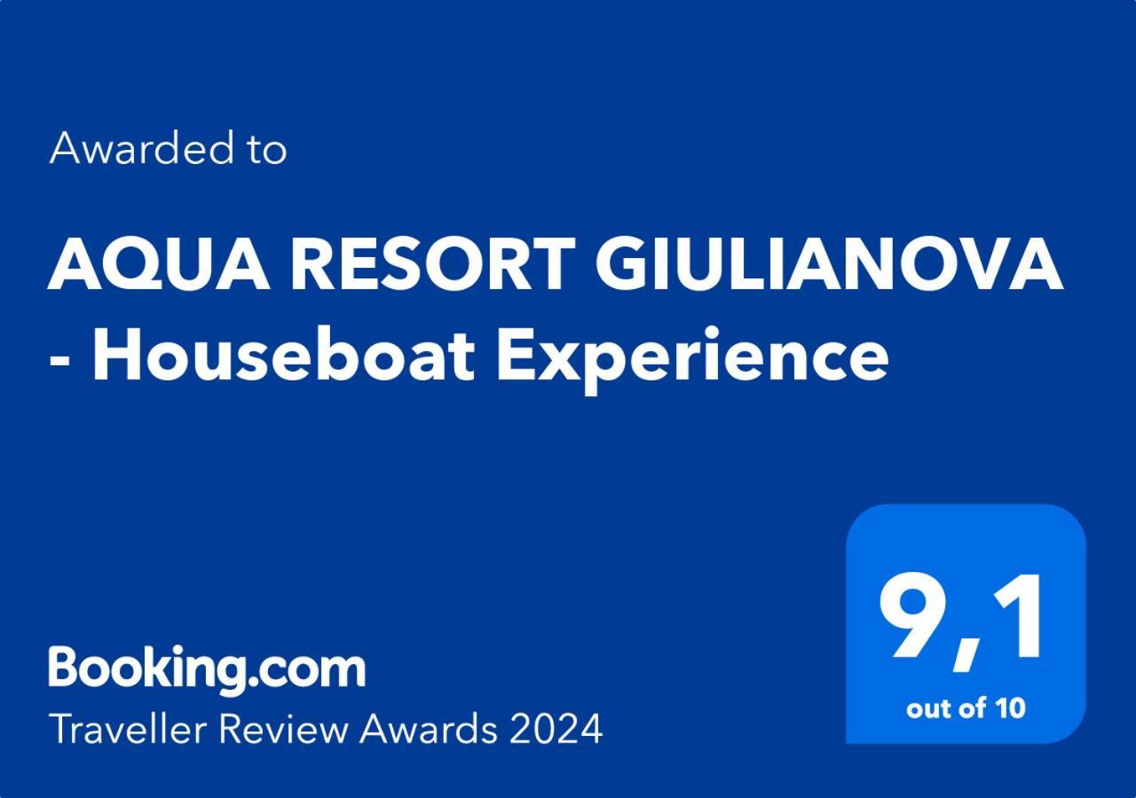 AQUA RESORT GIULIANOVA - Houseboat Experience Exterior foto